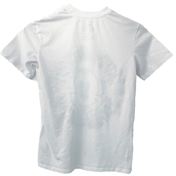 Disney Mickey Mouse Floral Graphic Tee Shirt XS - Picture 5 of 8